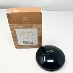 Laura Geller Baked Balance-N-Glow Illuminating Foundation GOLDEN MEDIUM